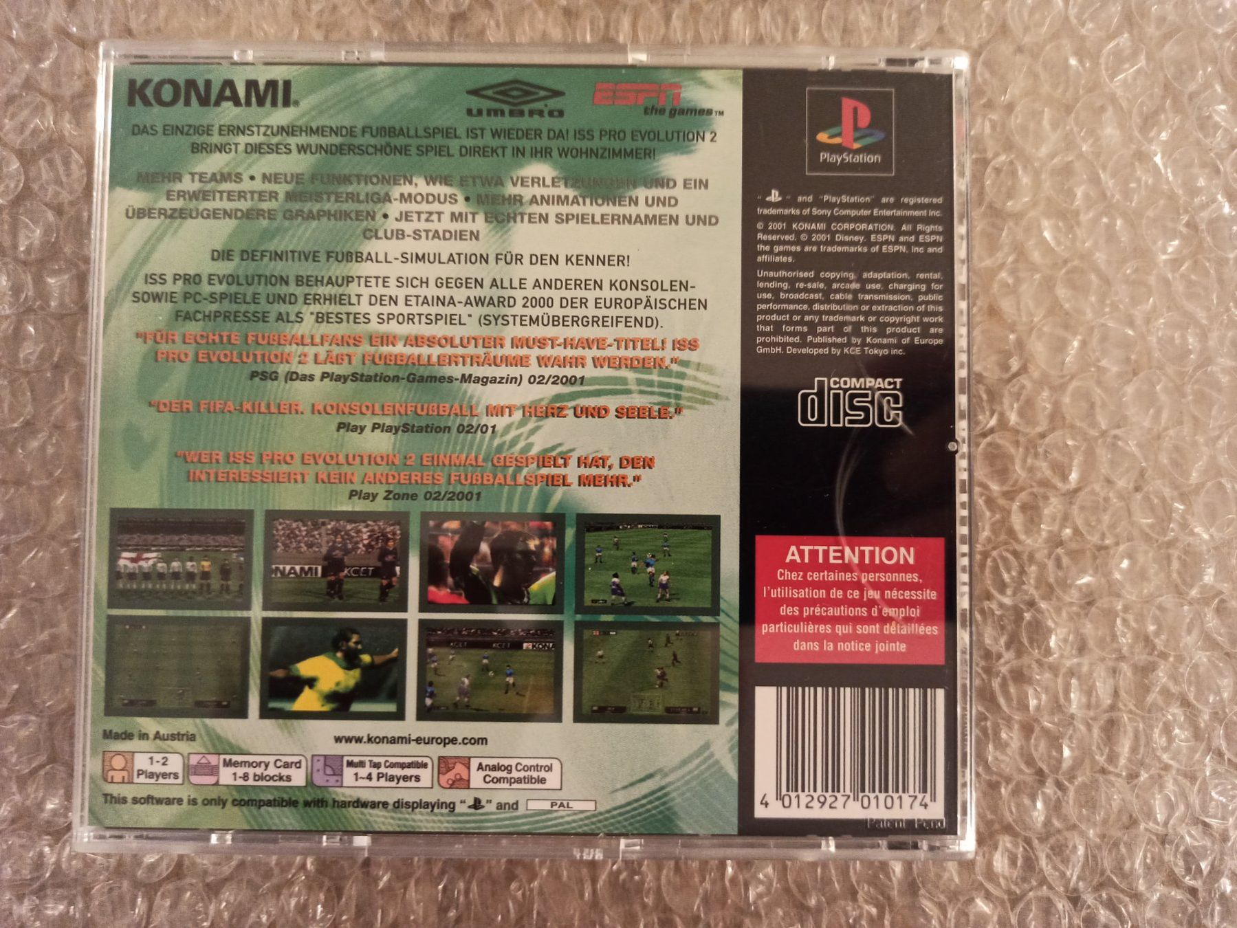 Spiele: ISS Pro Evolution 2 PS1 – Gebraucht aus Oberweningen von mar_87mx 1