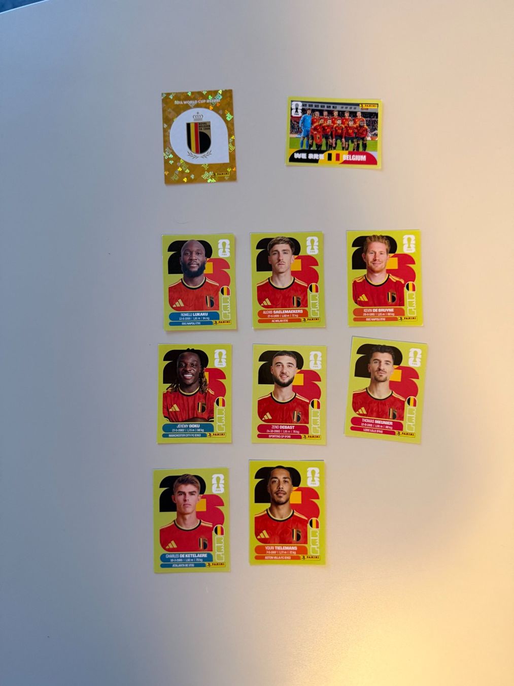 Panini Sammelbilder & Trading cards: PANINI - BEL 10 Sticker – Neu (gemäss Beschreibung) aus Zumikon von and_8tjc