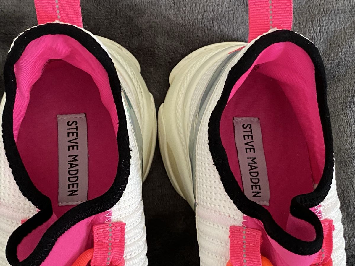 Steve Madden Scarpe da donna: Baskets Steve Madden Mac blanc rose multicouleur T 39 – Usato da Lignières venduto da The_assistant 6