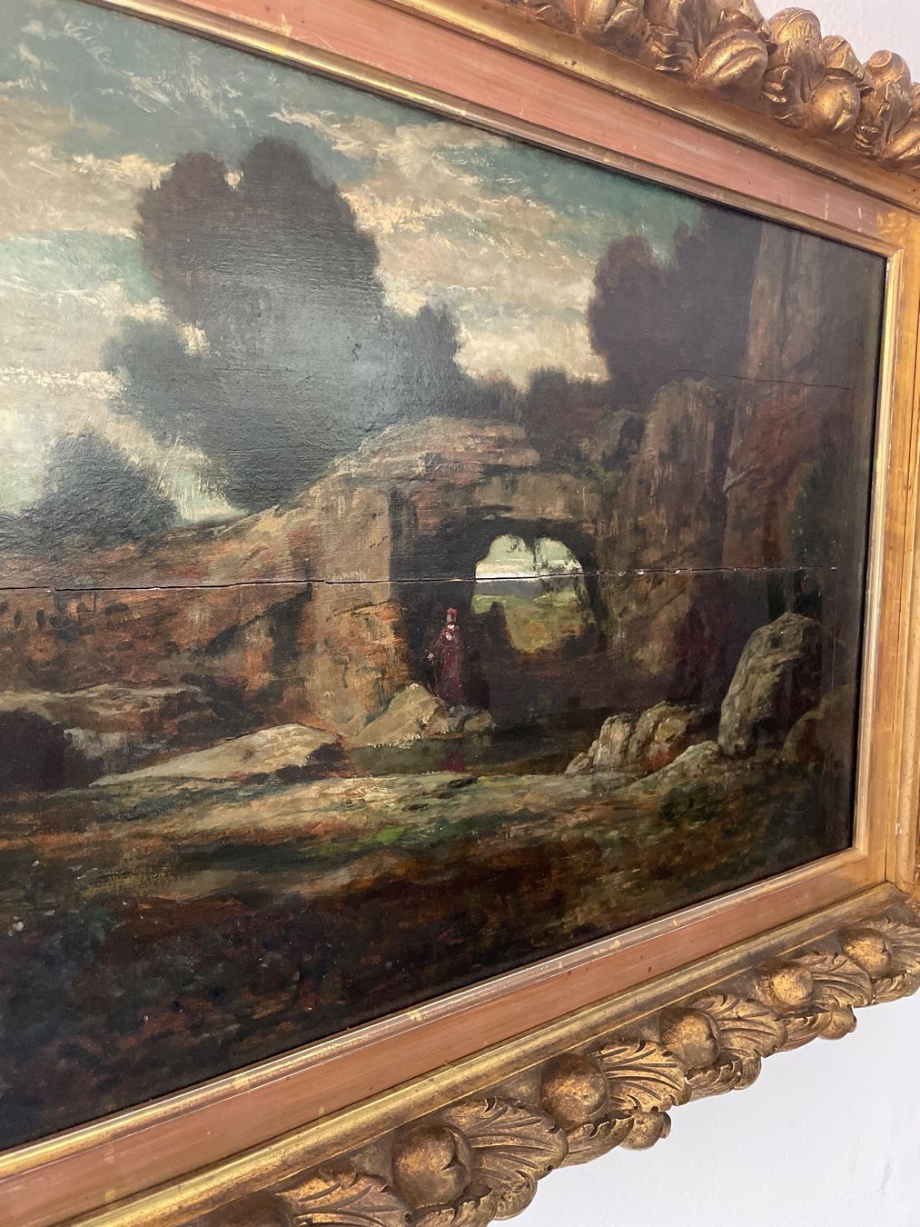Dipinti: Originalgemälde Arnold Böcklin oder Umfeld unsigniert – Usato da Hölstein venduto da kolumbus1964 2