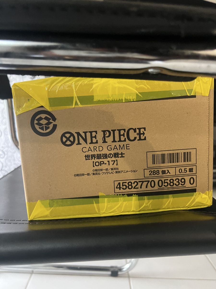 Bandai Carte collezionabili: One Piece OP17 Sealed Case JP – Nuovo e nell'imballaggio originale da Chur venduto da Blackforce 3