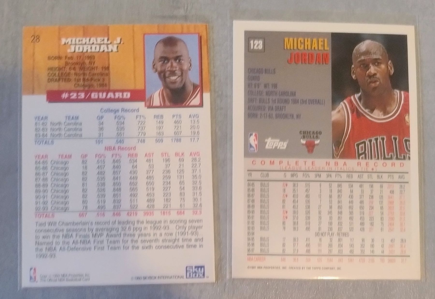Nba Carte collezionabili: NBA 4 cartes Michael Jordan  – Nuovo (secondo la descrizione) da Martigny venduto da julionix 6