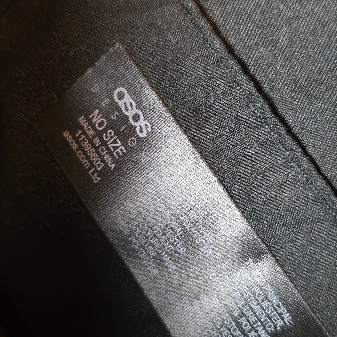 Asos Borse da donna: ASOS gesteppte schwarze Tasche mit Kette – Usato da Wald ZH venduto da CapLux 2