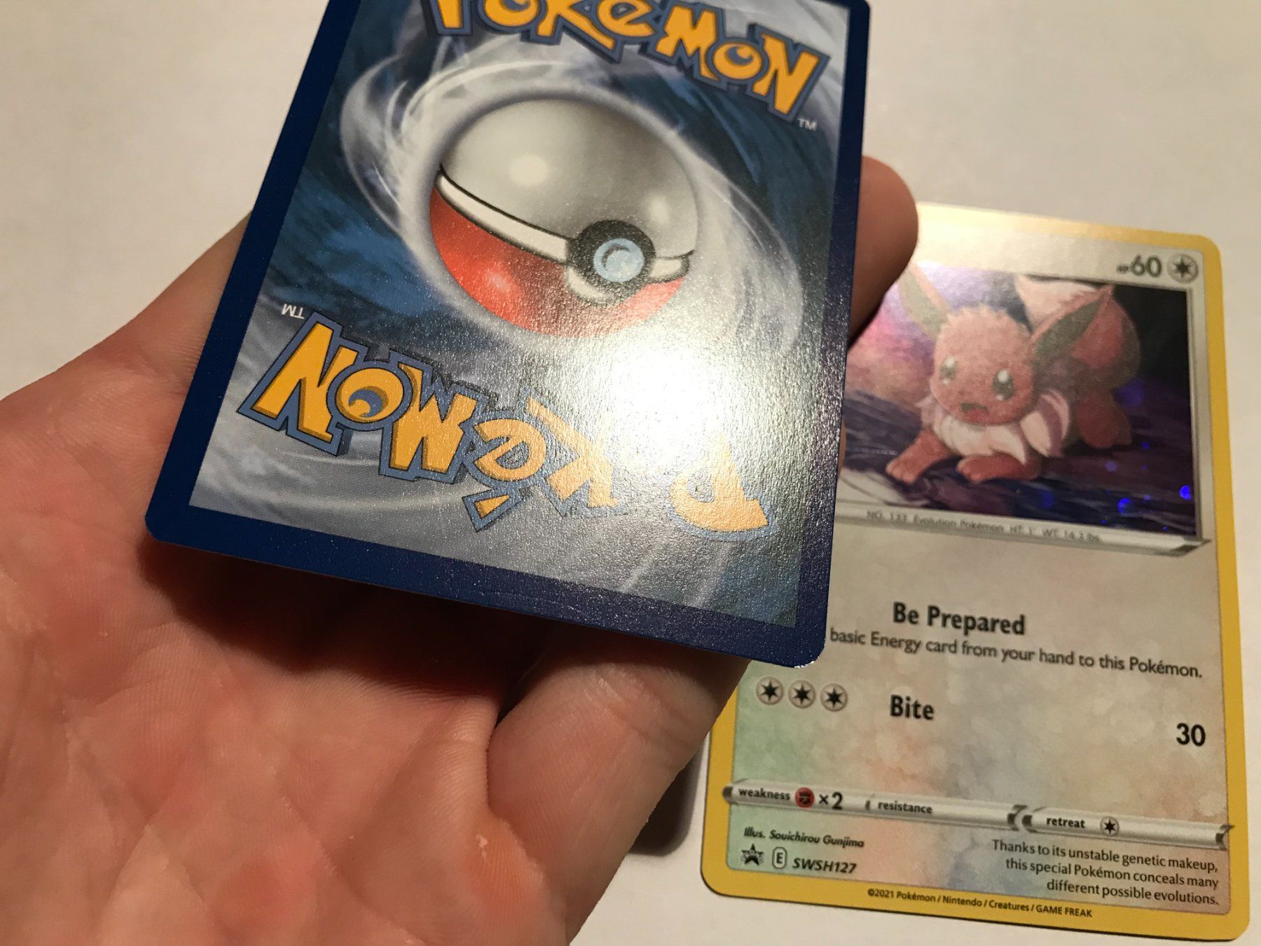 Pokémon Sammelbilder & Trading cards: Eevee holo Set EN – Gebraucht aus Hagendorn von Pokecollectorch 8