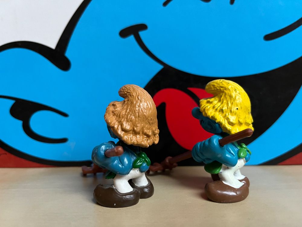 SCHLEICH 21009 – Gärtner Schlumpf Mit Harke, Limitierte Sonderfigur