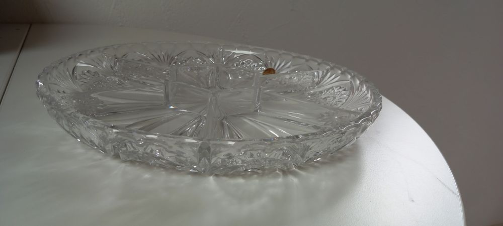 Servierplatten: Elegante Kristallschale, Made in W. Germany, Anna Hurte – Gebraucht aus Buttikon SZ von MH1976 4