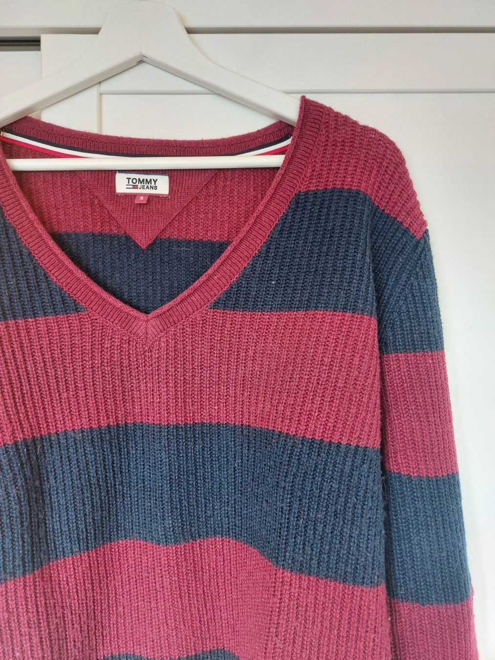 Tommy Hilfiger Maglioni & Felpe: Tommy Hilfiger Strickpullover Wolle, Grösse S, V-Ausschnitt – Usato da Titterten venduto da fra_v27g 1