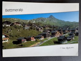 Bettmeralp Sommer-Postkarte, Sommergruss aus den Alpen!