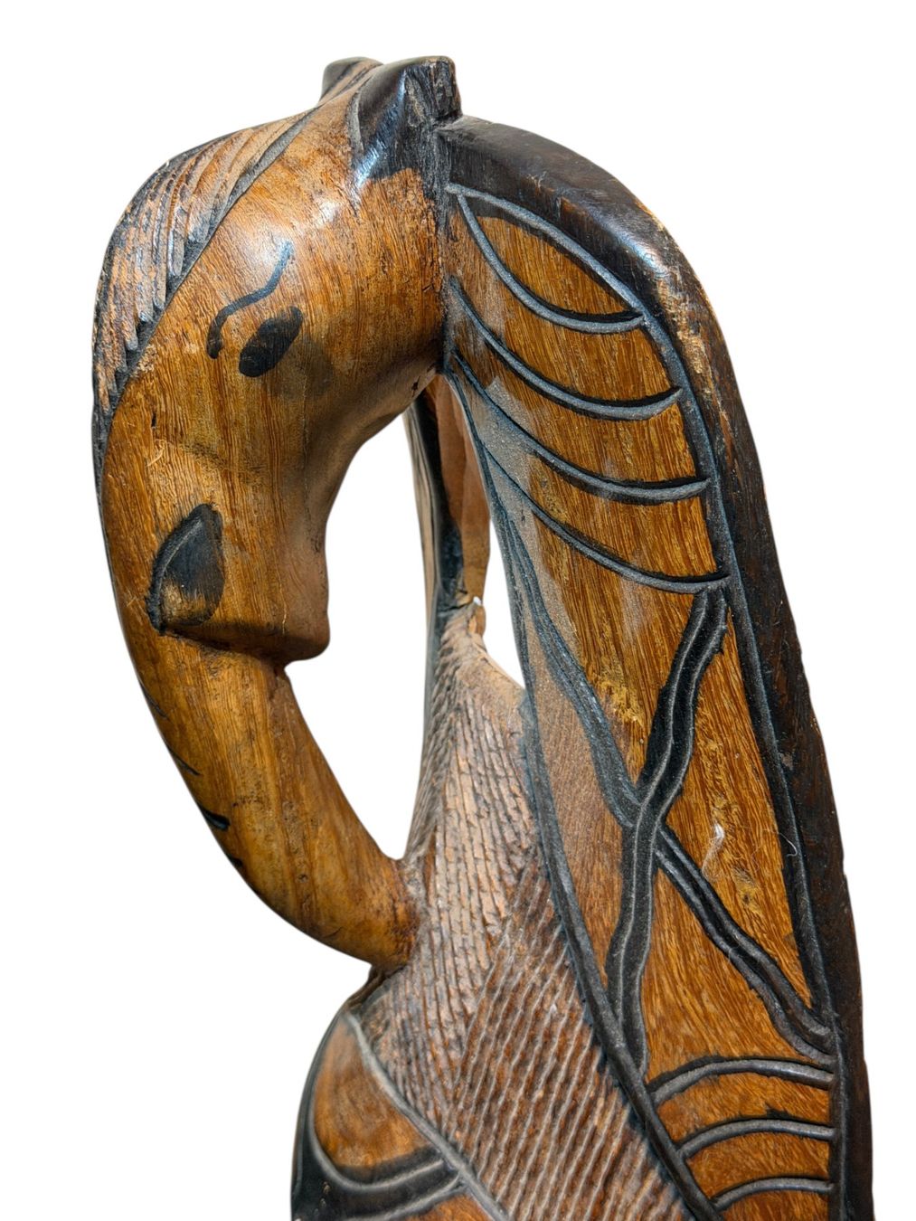 Internationale Kunst: Masque africain traditionnel en bois, parfait état! – Gebraucht aus Morges von vintix 6