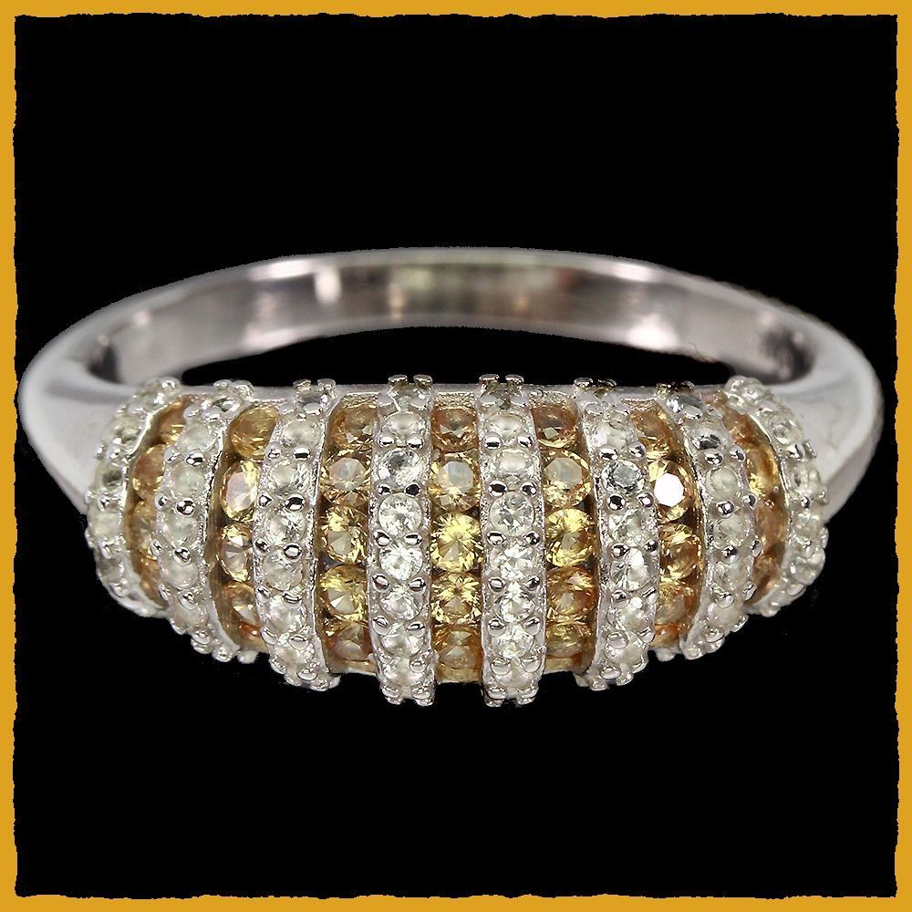 Anelli: Orange Saphir Ringe 925 Silber – Nuovo e nell'imballaggio originale da Oberglatt ZH venduto da Goldfee1 1