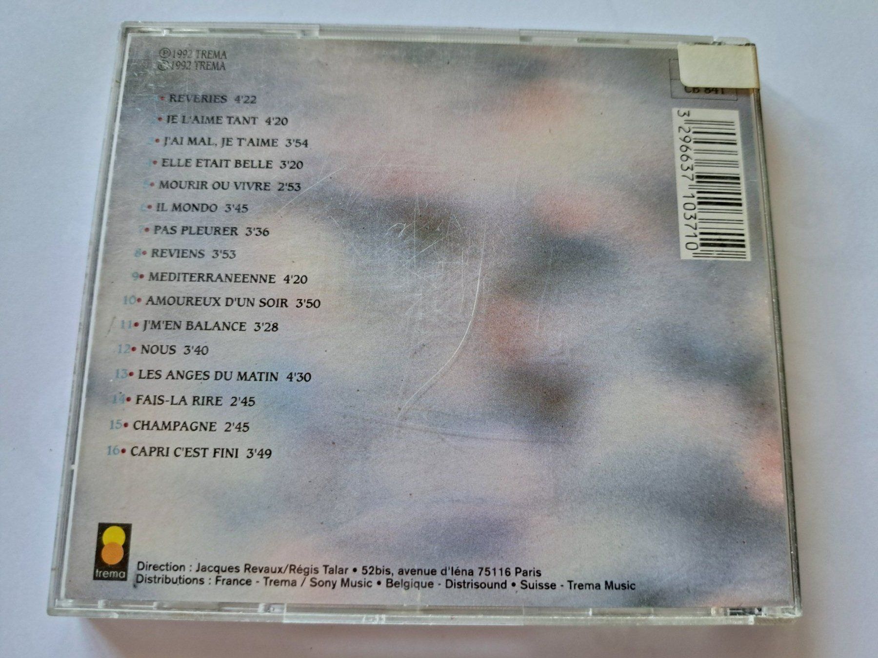 CDs: Cd Hervé Vilard - Rêveries  – D'occasion à Pully par bro_n52j 1