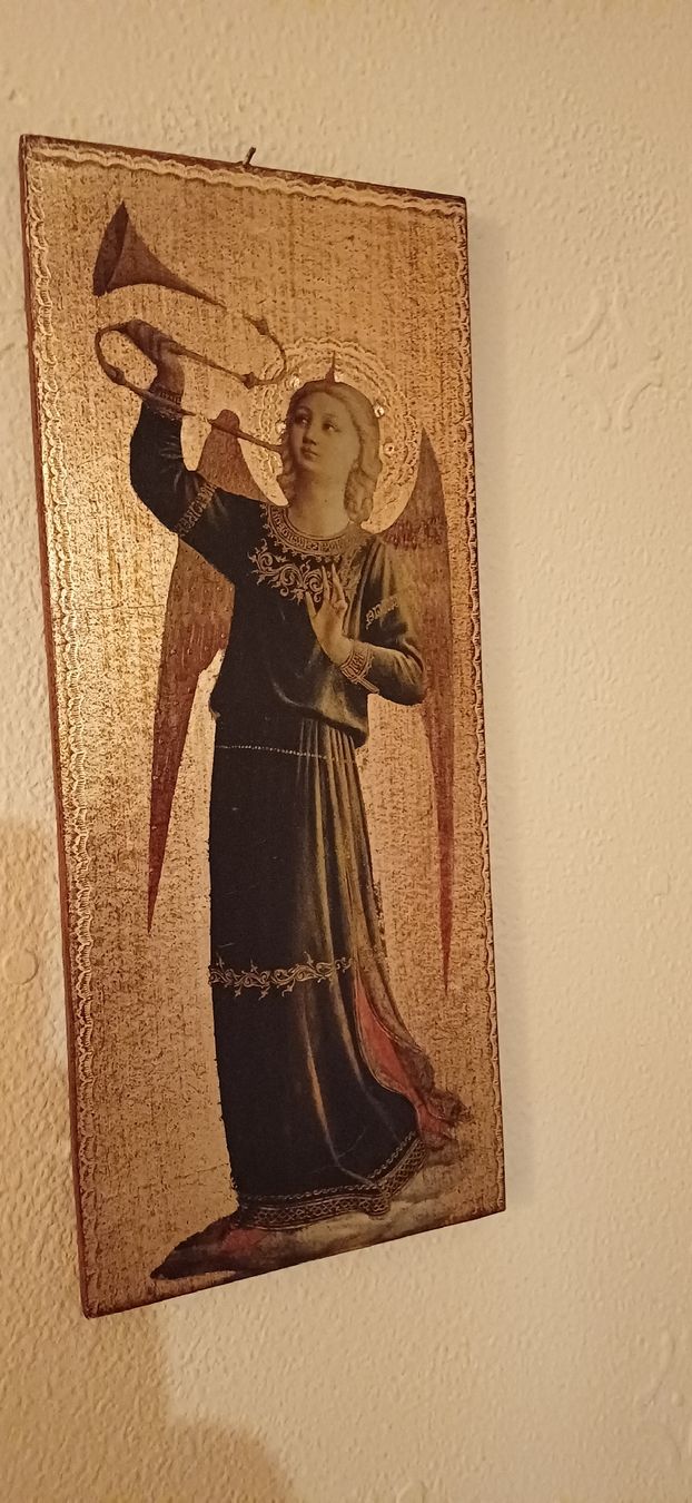 Statuette: 2 Schöne Engelfiguren auf  Holz – Usato da Flawil venduto da Naphtali 2