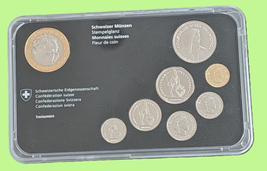 Tutti le monete: CH - Münzsatz 2026 stgl – Nuovo (secondo la descrizione) da Arch venduto da repros 3