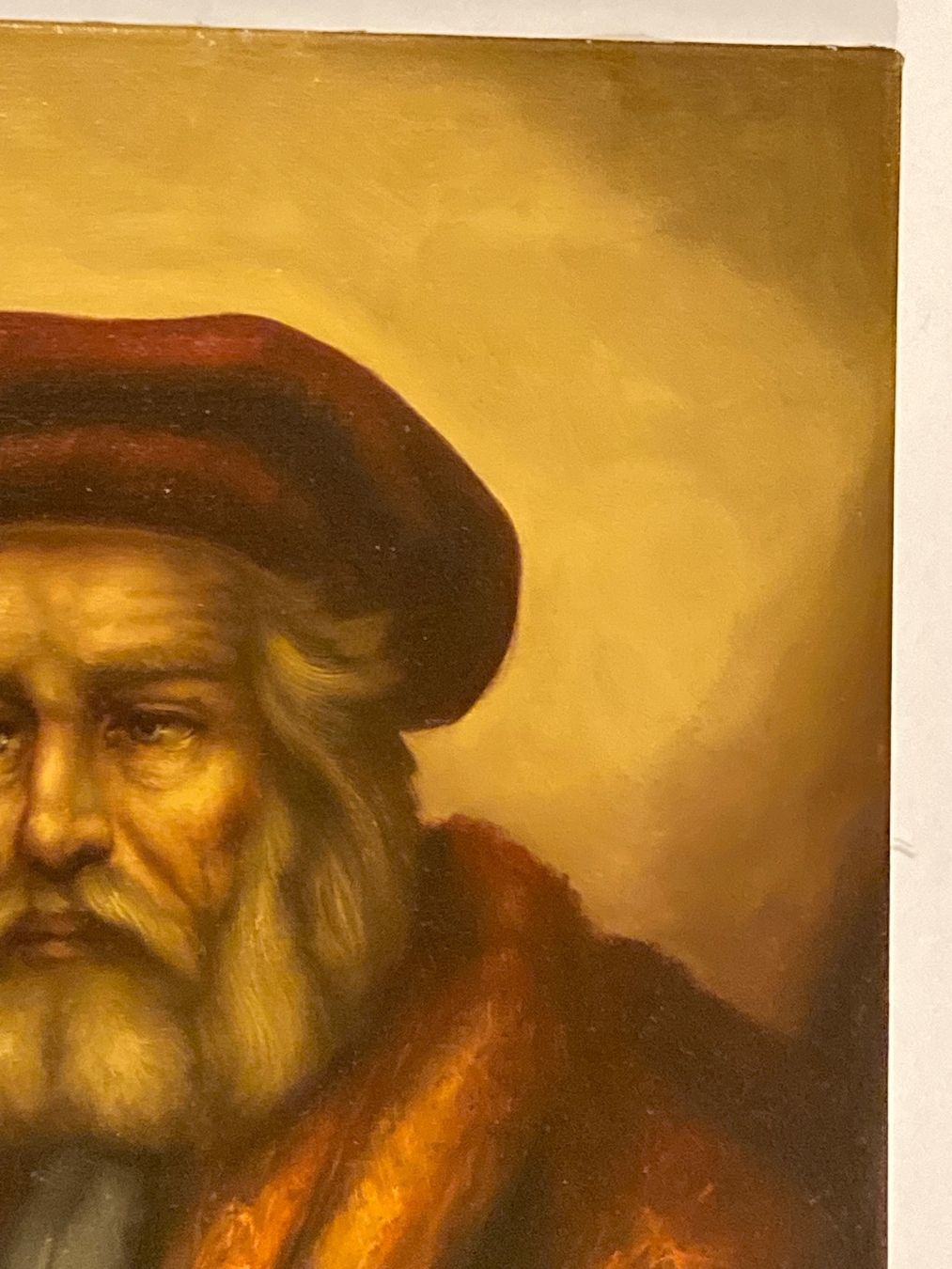 Dipinti: Portrait signiert Gemälde eines Mannes mit weissem Bart – Usato da Hirzel venduto da pjn_d7xp 5
