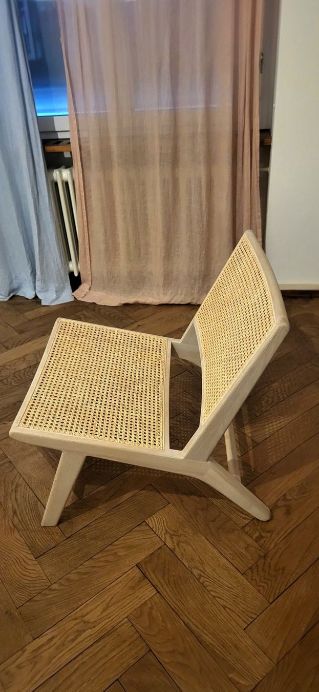 Livique Poltrone: Loungesessel mit Rattangeflecht – Usato da Luzern venduto da Elisch