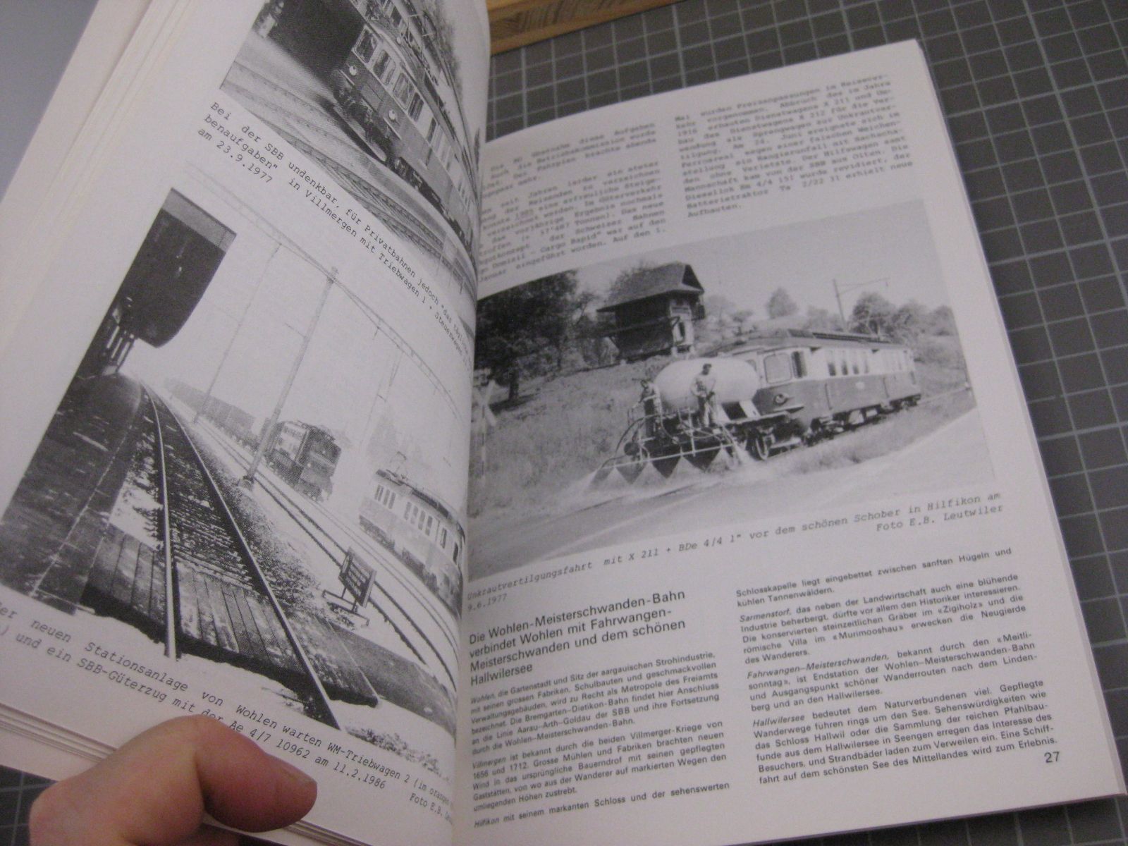 Libri: Wohlen-Meisterschwanden-Bahn WM – Nuovo (secondo la descrizione) da Malters venduto da Marosko 3