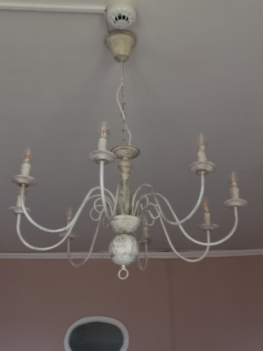 Lampade: lustre 8 branches – Usato da Léchelles venduto da pacameal