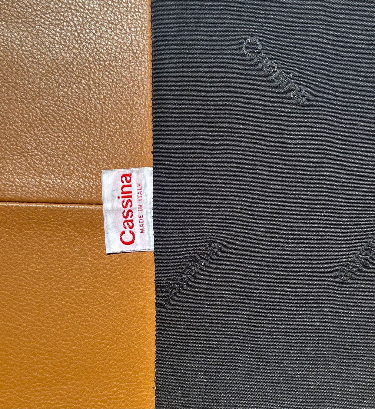 Cassina Divani: Cassina Maralunga cuir et pouf – Usato da Carouge GE venduto da polymagoo 5