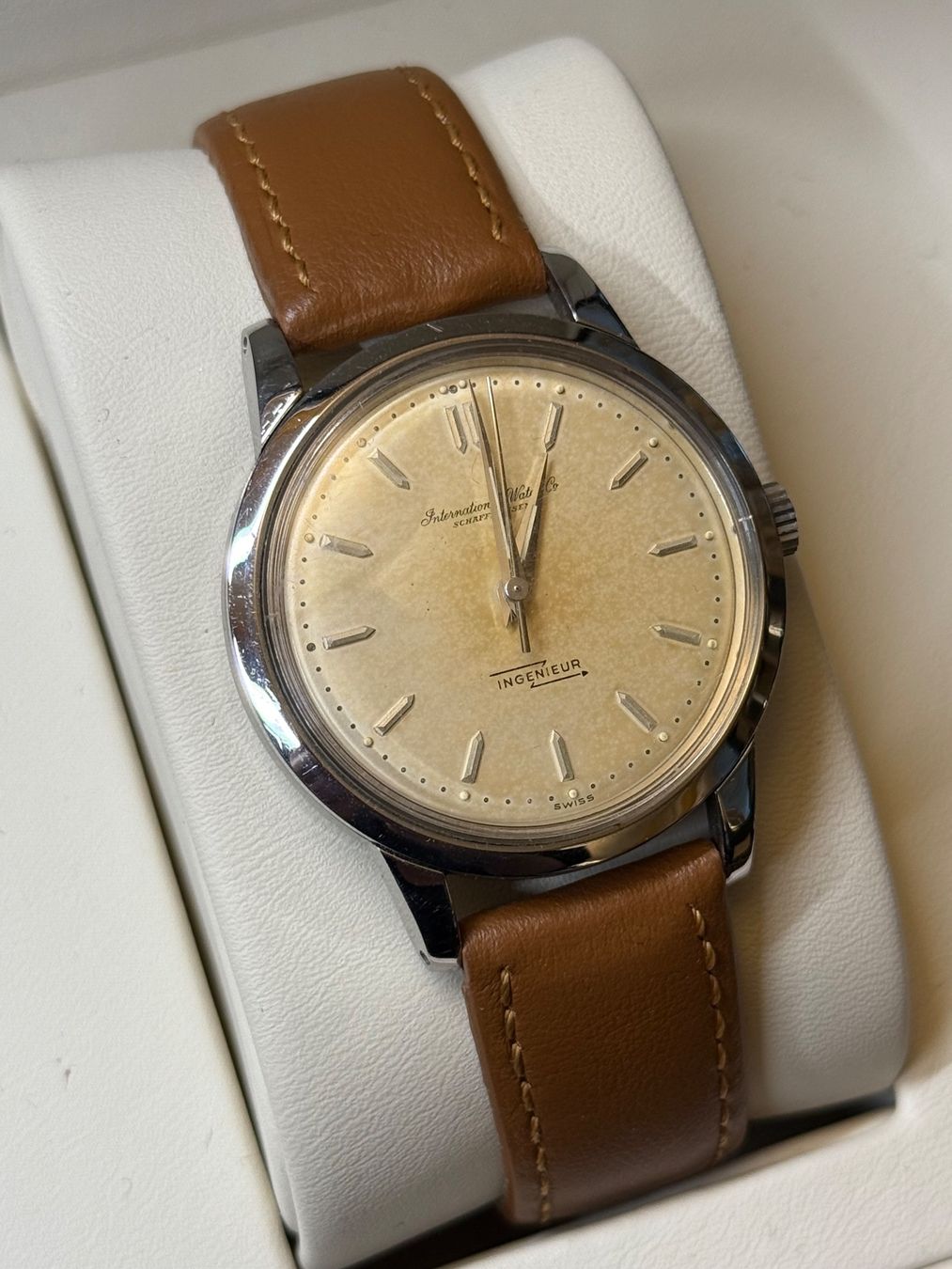 IWC Uhren: IWC Ingenieur vintage Special dial – Gebraucht aus Zürich von watchdealer-24 1