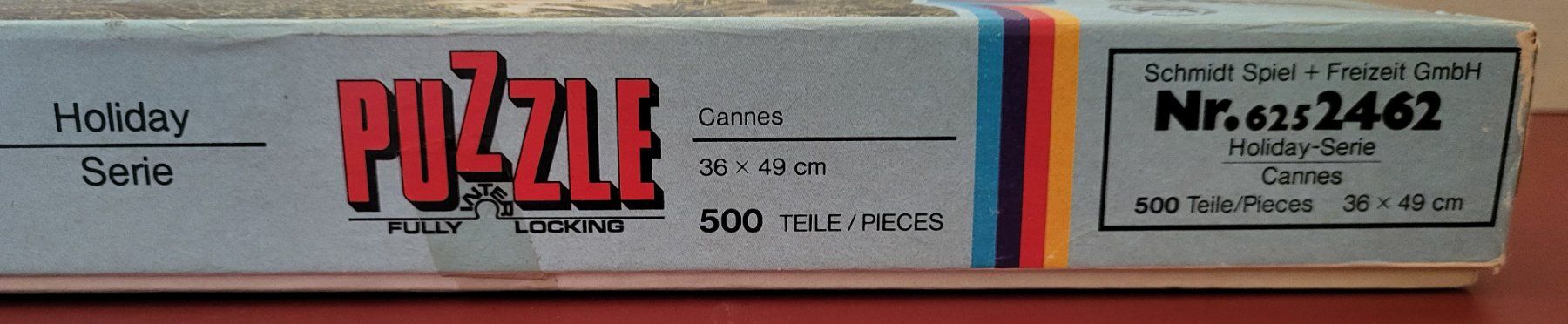 Puzzles: Puzzle "Holiday serie" Cannes, 500 pièces – Gebraucht aus Corserey von ded_7fys 1