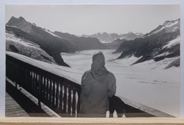 BE, Jungfraujoch mit Aletschgletscher