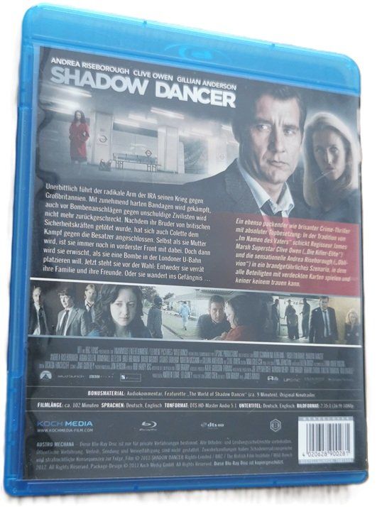 Tutti i DVDs: Shadow Dancer (Blu-Ray) – Usato da Wilen b. Wollerau venduto da morethanmusic 1