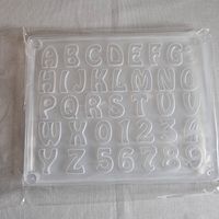 Neue LPDE  Giessform Buchstaben & Zahlen.