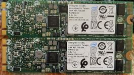 2x Intel SSD-Harddisk 480GB SSDSCKJB480G7 gebraucht