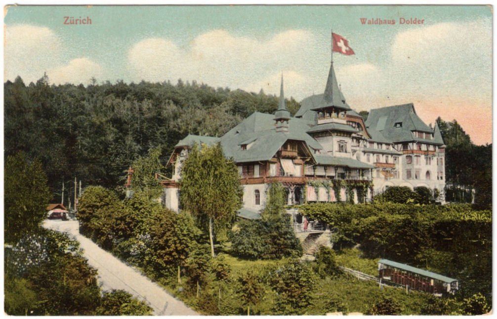 Cartoline postali: Zürich - Dolder mit Standseilbahn – Usato da Binningen venduto da Mountainrider