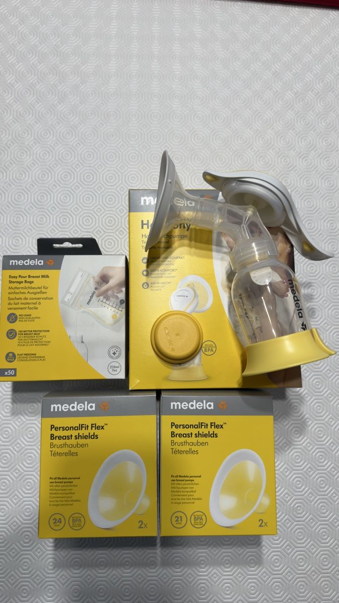 Medela Stillzubehör: Tire-lait manuel Medela Harmony – Neu (gemäss Beschreibung) aus Alle von benji024