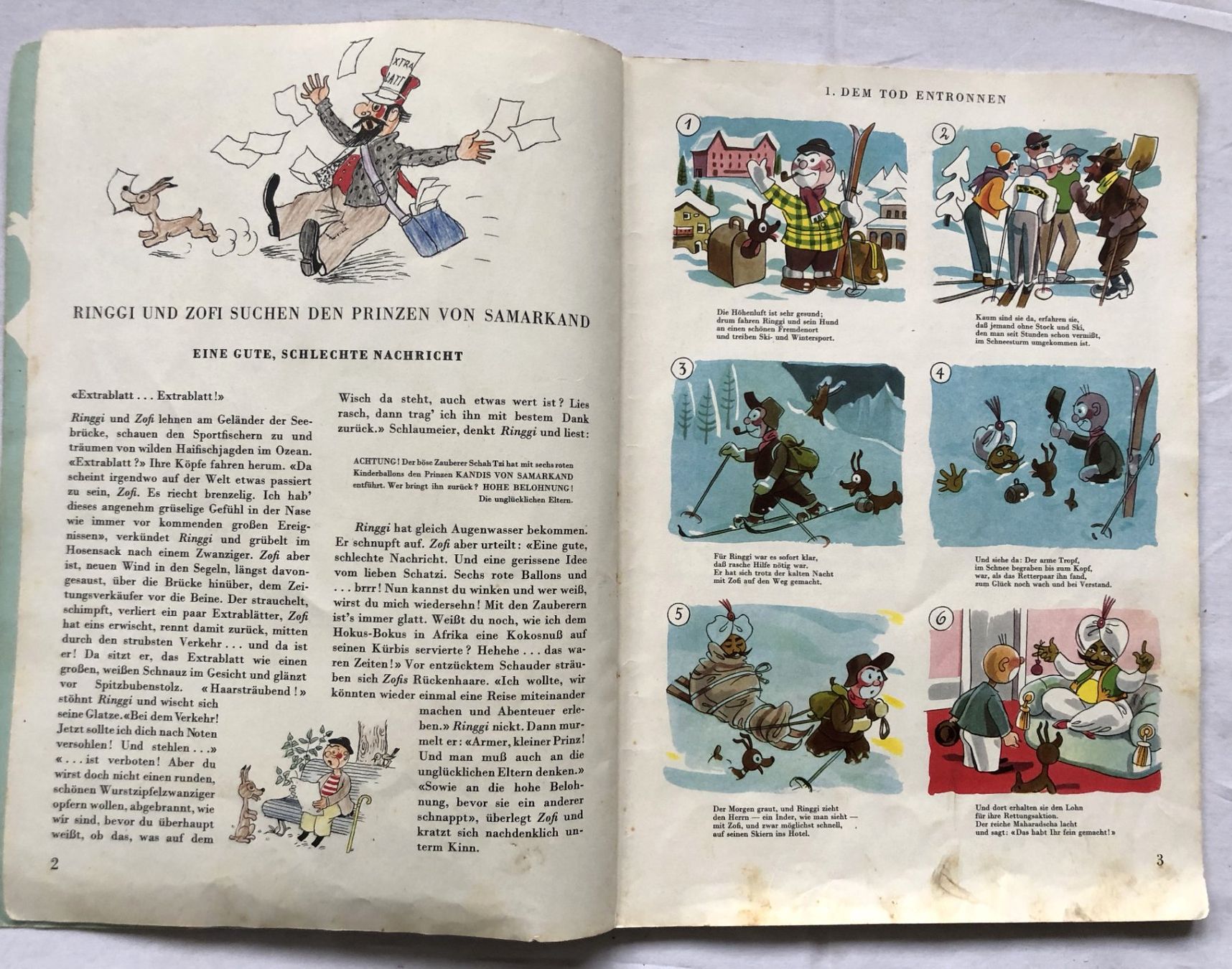 Comics: RINGGI + ZOFI - Band 3 - "Im Wolkenreich" – Gebraucht aus Schaffhausen von durruti 3