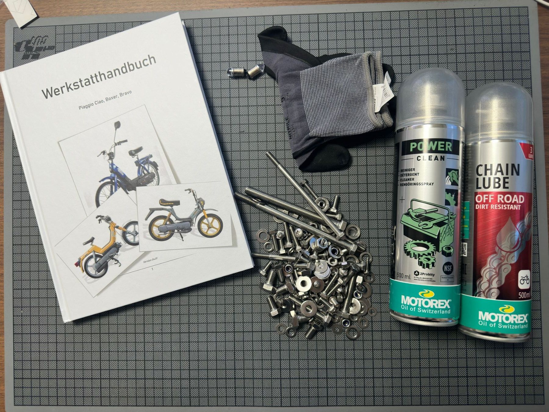Piaggio Pièces pour mobylette: Piaggio Ciao Start‑Set / Geschenkeset – Neuf (Voir description) à Kirchleerau par Toeffli_Schrauber 6
