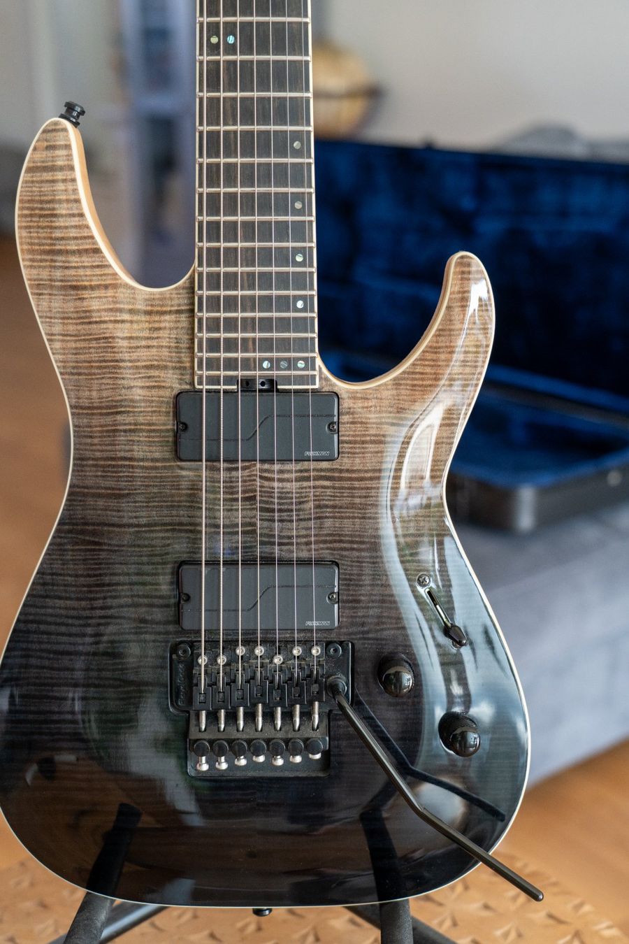 Schecter Strumenti musicali: Schecter C-7 FR SLS Elite 7 / Fishman + Koffer – Usato da Winterthur venduto da BuriCaliskan 1