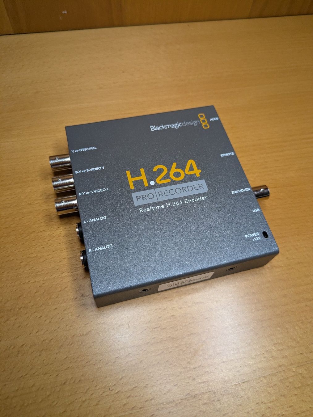 Blackmagic Registratori: Blackmagic Design H.264 Pro Recorder – Usato da Neerach venduto da ciegolink