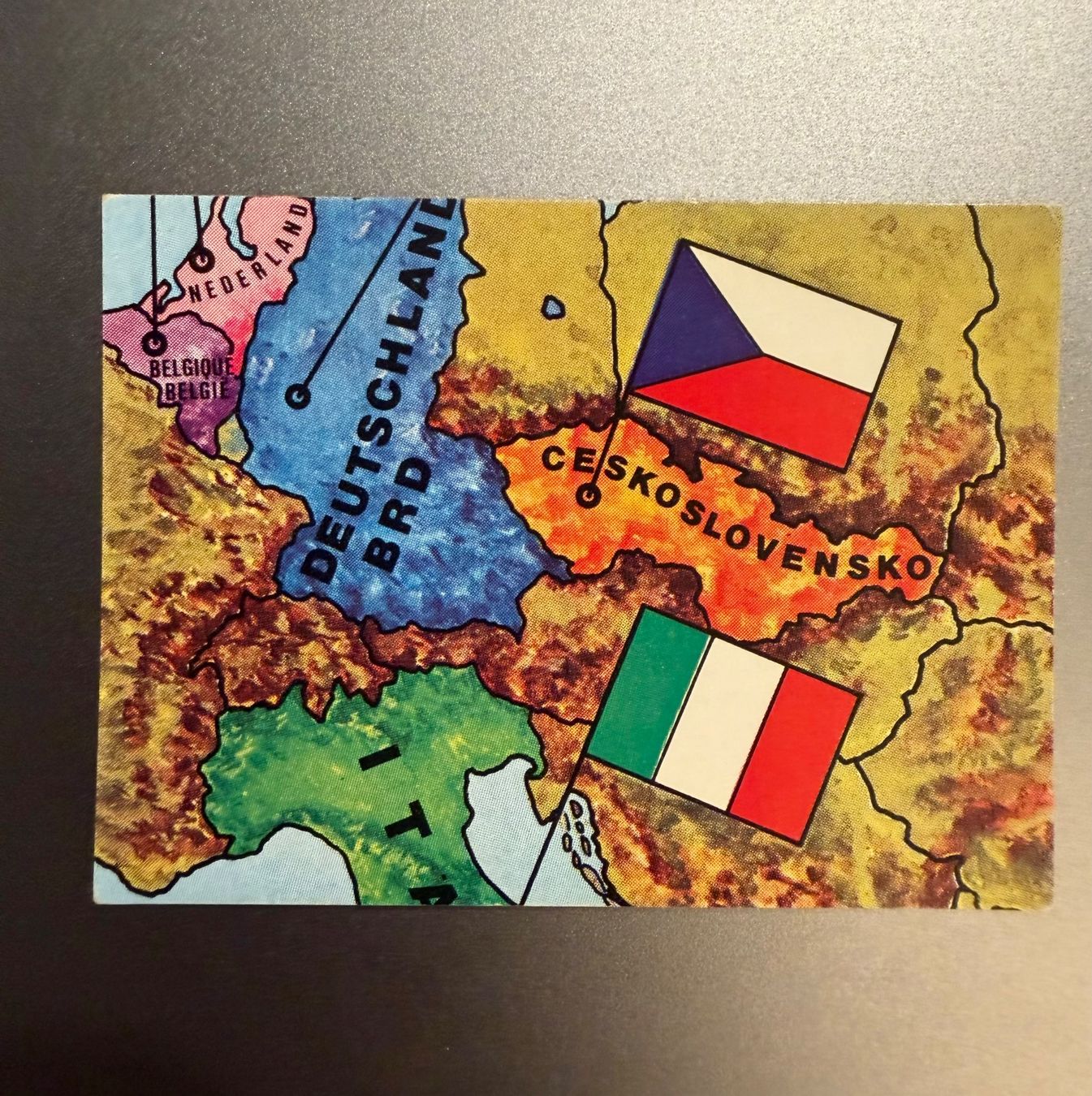 Panini Sammelbilder & Trading cards: Panini Europa 1980 - Map #5 – Gebraucht aus Nyon von Wyvern