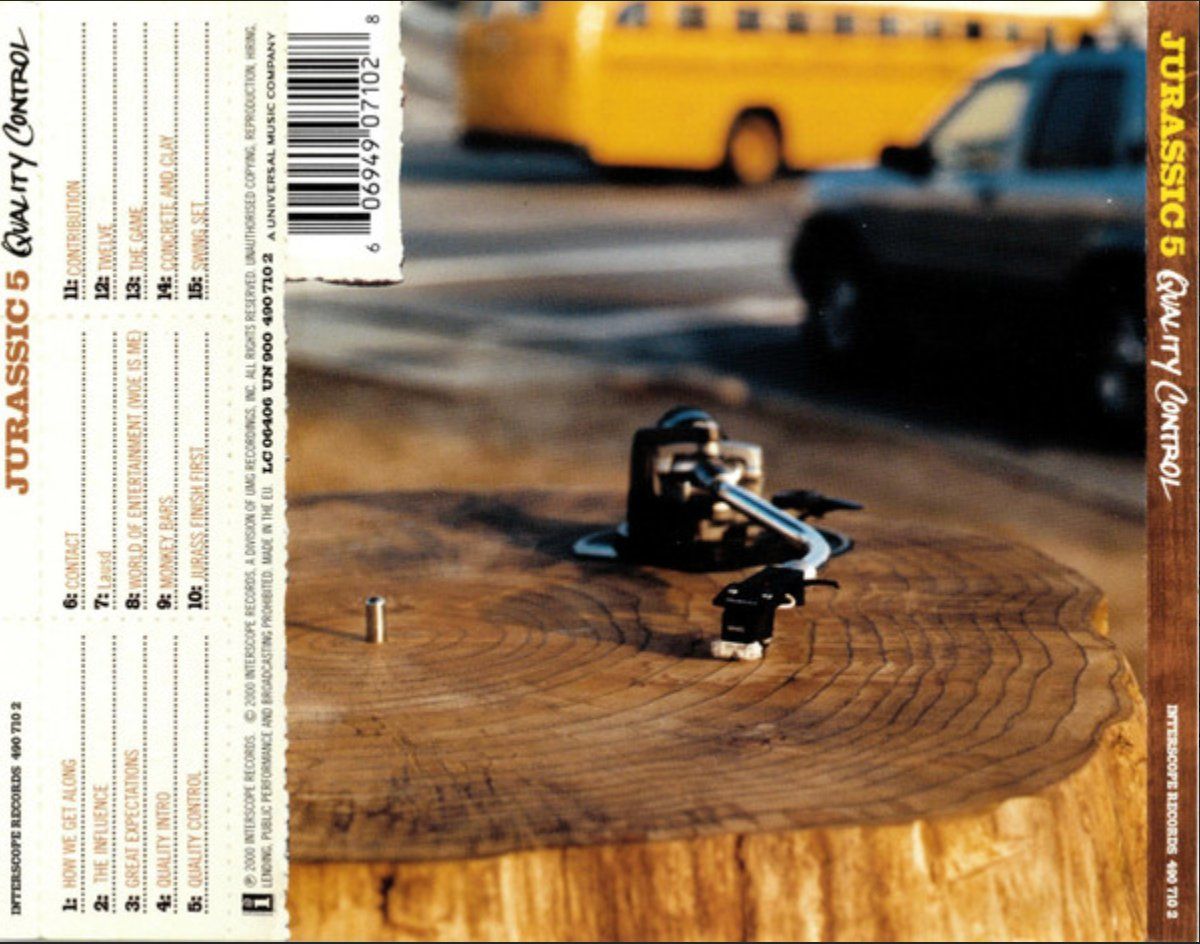 CD: Jurassic 5 - Quality Control – Usato da Brunnen venduto da Barfly5 1