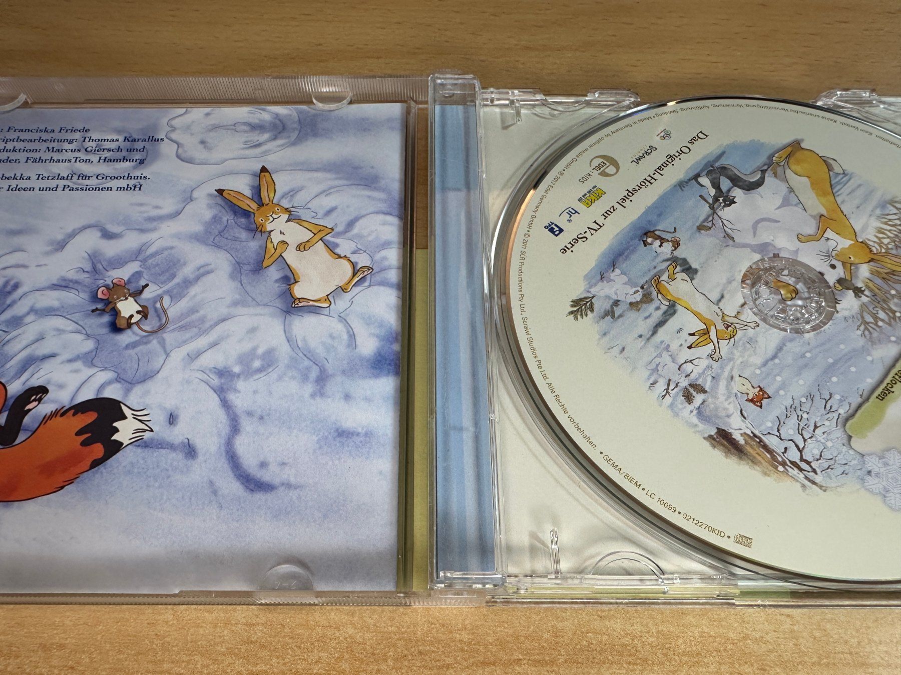 Audiolibri: A4 Sam McBratney – Schneeflocken – Usato da Rikon im Tösstal venduto da Alpenmutz 2