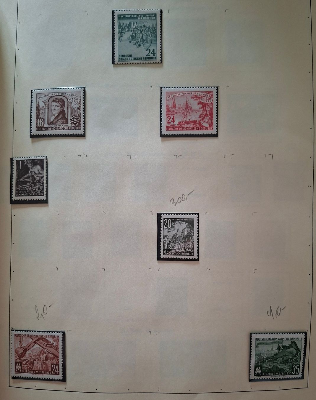 Tutti i francobolli: Briefmarken DDR – Usato da Dotzigen venduto da ser_8hp9