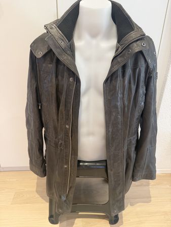 Q-21 Lederjacke Q21Herren Gr.56 braun guter Zustand