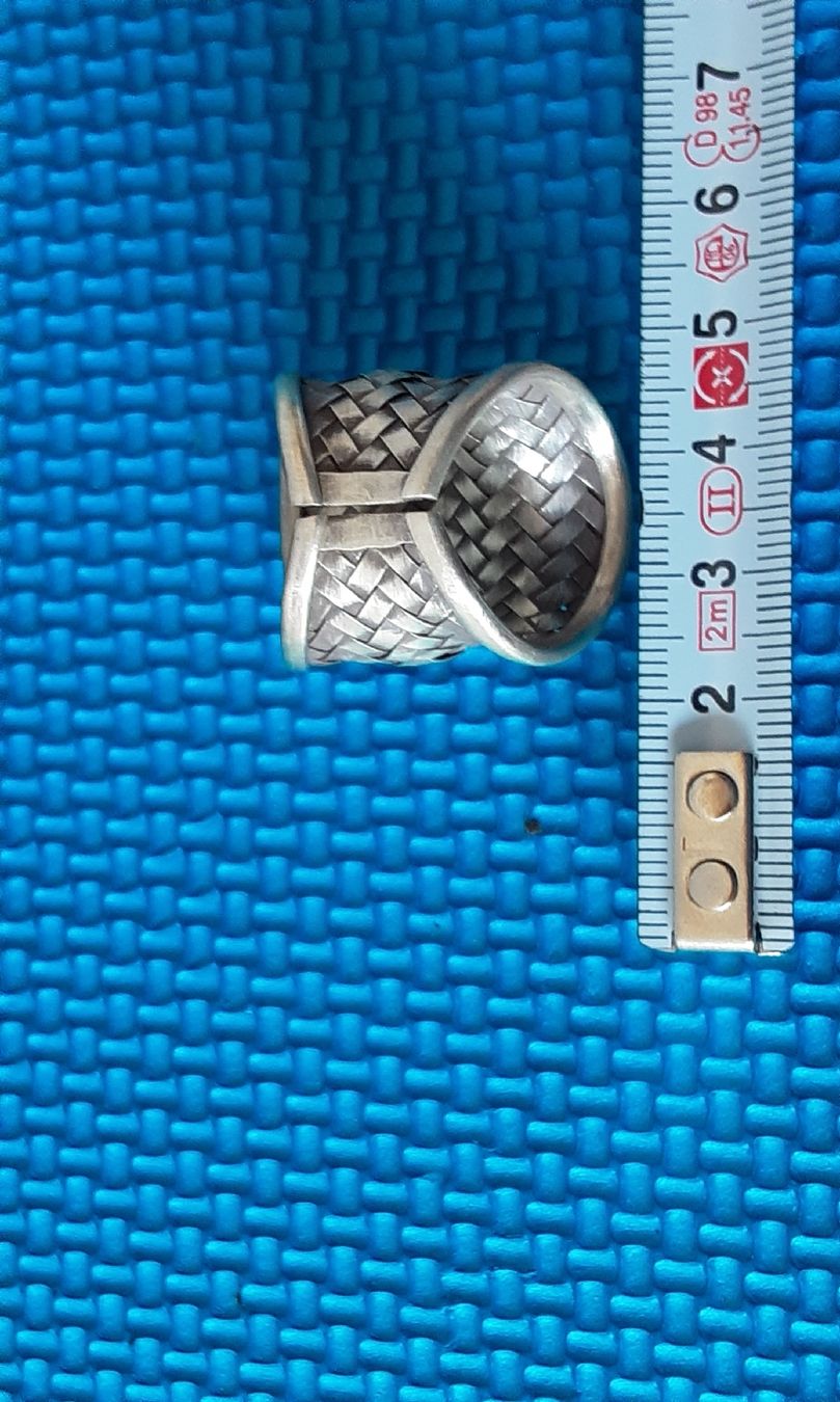Anelli: Sterling Silver925 Woven Ring  – Nuovo (secondo la descrizione) da Wetzikon ZH venduto da Balloonartist 4