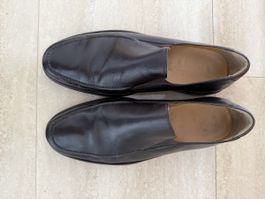 Braune Lederschuhe von Bally mit Gummisohle