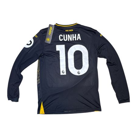 Wolves 24/25 Away – Cunha #10 | Langarm | Neu | M | 10/10