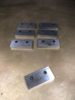 Spannbacken Backen für Maschinenschraubstock 74mm