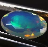 Oval Faceted Ethiopian Welo Opal 1.40 Cts #A18