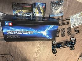 RC Rennwagen Tamiya TA07 MS Chassis Kit 1:10 gebraucht