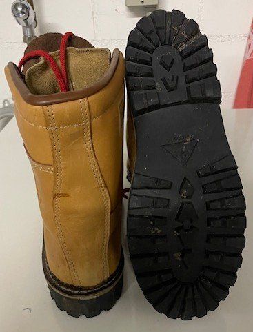 Herrenschuhe: Robuste Leder-Arbeitsschuh mit Schnittschutz – Gebraucht aus Sargans von orangeman59 3