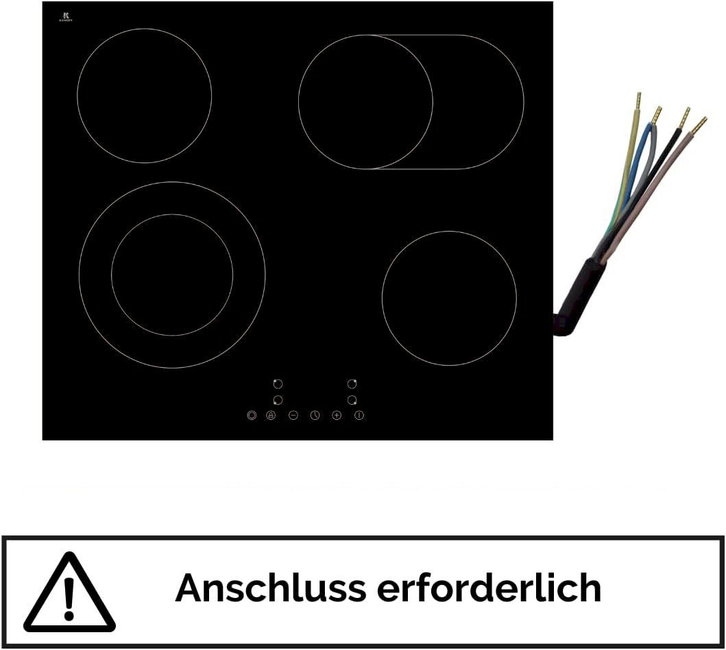 Cuisinières: YUNA CALOR EBK4/2B Glaskeramik-Kochfeld – Neuf avec emballage d'origine à Bottighofen par zaap 7