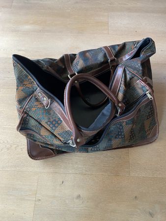 Reisetasche CBS gemustert, guter Zustand