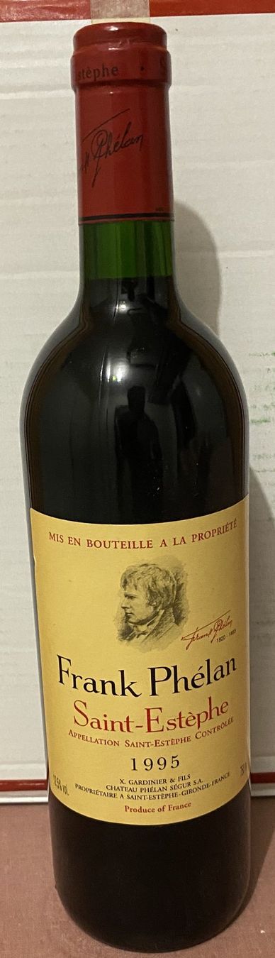 Château Phélan Ségur Wein: Chateau Frank Phelan  Rouge 1995 – Neu (gemäss Beschreibung) aus Cully von Forninho 2