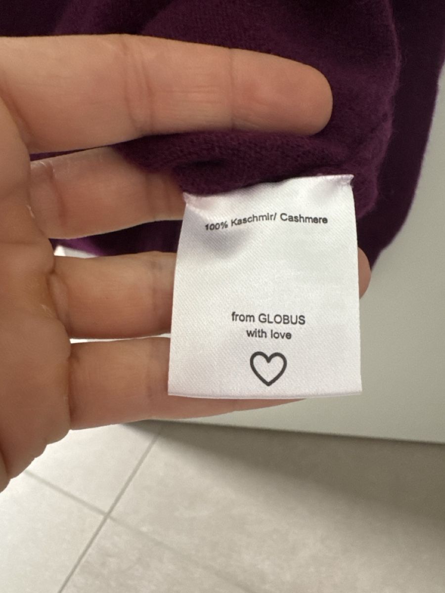 Globus Pullover & Sweatshirts: Globus Kaschmir Pullover, Lila, Gr. S-Winter Must-Have! – Neu (gemäss Beschreibung) aus Emmen von arz_l5fh 2